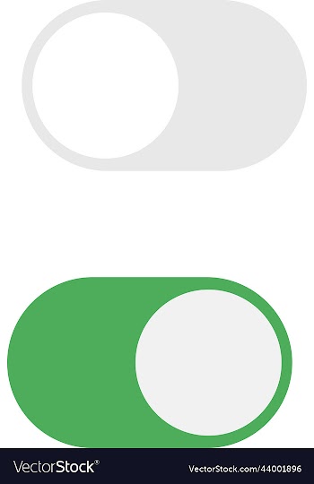 switch off switch on icons
