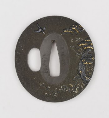 Sword Guard (tsuba) with Design | Free Photo - rawpixel