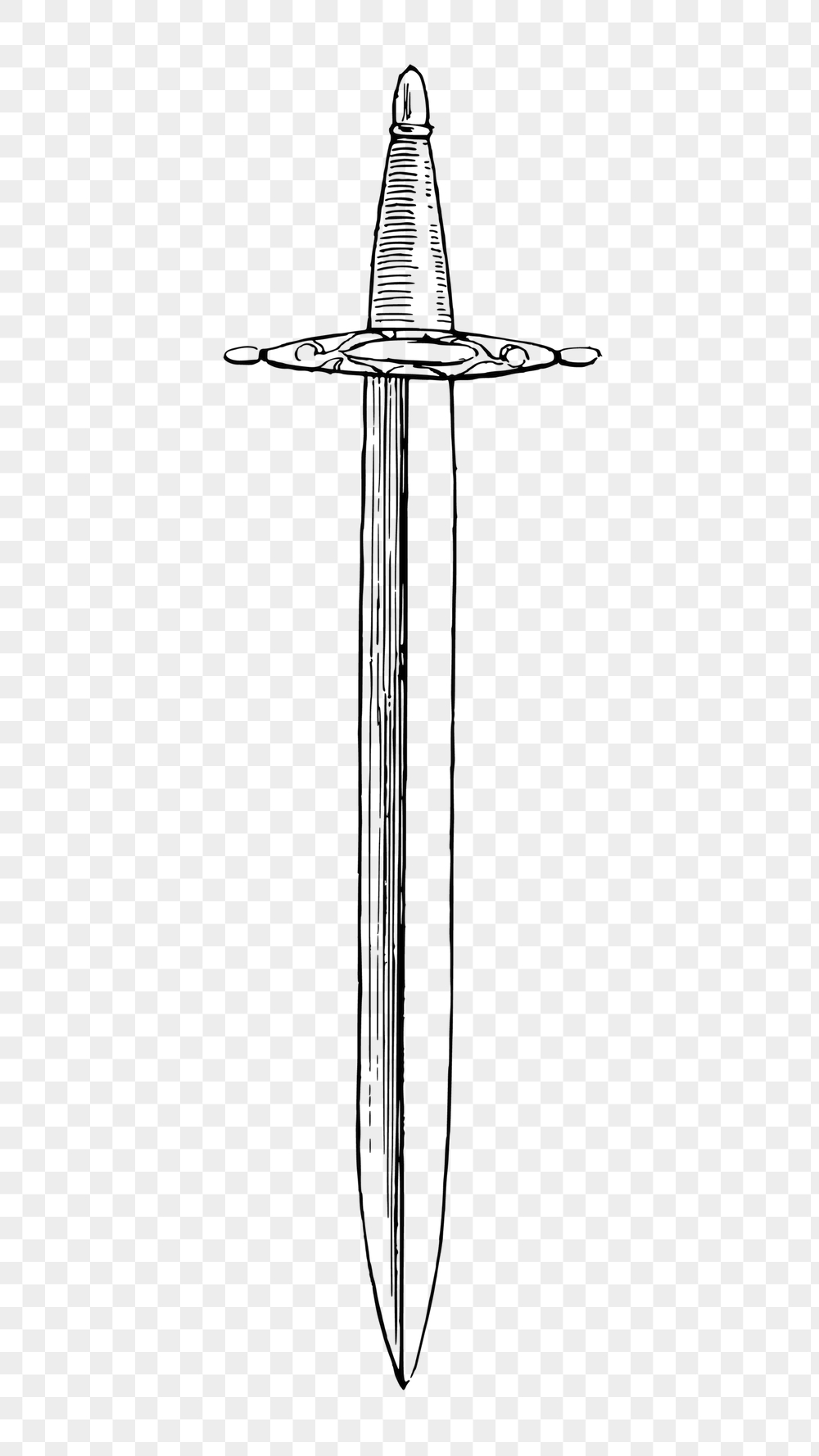 Sword png sticker, weapon vintage | Free PNG - rawpixel