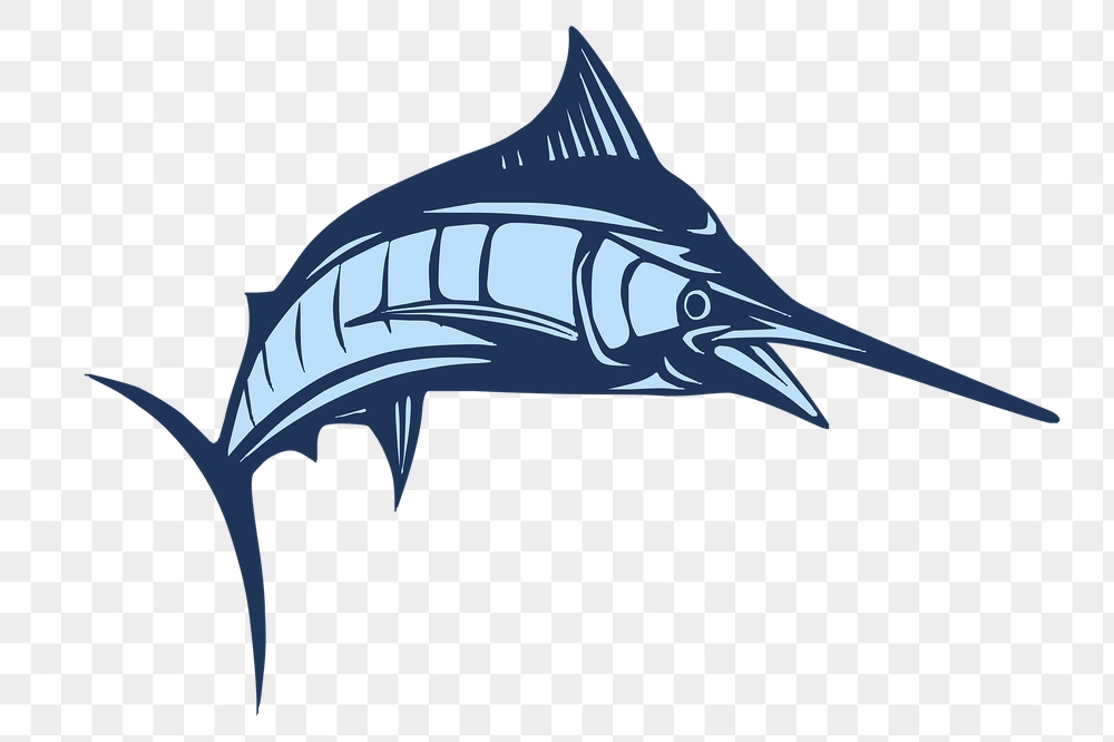 Swordfish png sticker, sea life | Free PNG - rawpixel