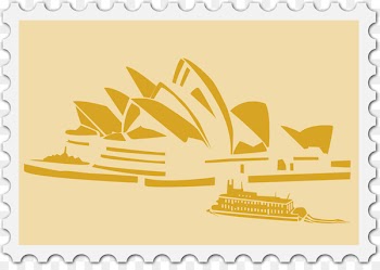 Sydney Opera House Clip art - stamps clipart 