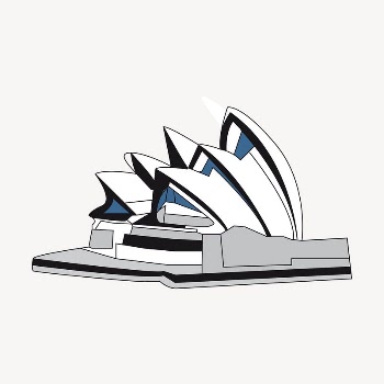 Sydney Opera House clipart, illustration | Free PSD - rawpixel