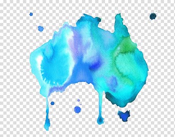 Sydney Watercolor painting Map World, sydney transparent background PNG clipart