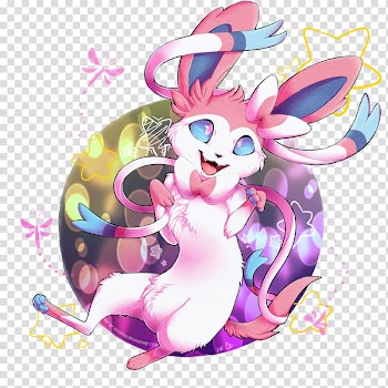 Sylveon Eevee Fan art Pokémon, Mom watercolor transparent background PNG clipart