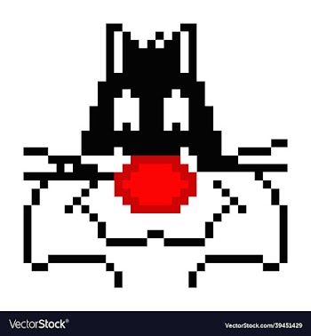 sylvester pixel art