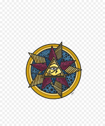 Symbol Badge Eye of Horus - assassins vector 