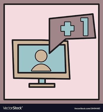 Symbol of finger up thumb up in flat style vector image