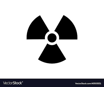 symbol of radiation and danger in a triangle