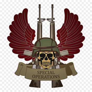 Symbol Royalty-free Army Illustration - Vector Skull Wings military 