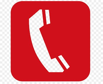 Symbol Sign Logo Icon - Red phone icon 