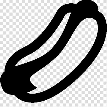 Symbol White Line , Hotdog transparent background PNG clipart