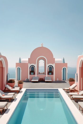 symmetrical architecture generated by A.I