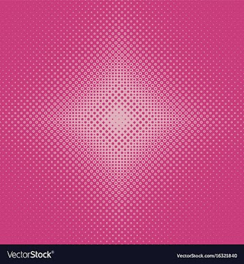 Symmetrical geometrical halftone circle pattern vector image