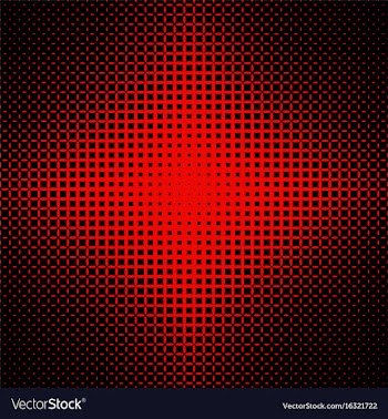 Symmetrical halftone ellipse pattern background vector image