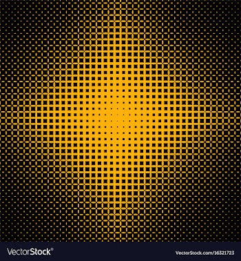 Symmetrical halftone ellipse pattern background vector image