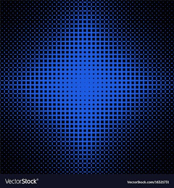Symmetrical halftone ellipse pattern background vector image