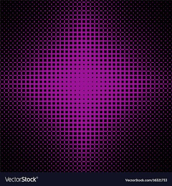Symmetrical halftone ellipse pattern background vector image