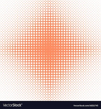 Symmetrical halftone ellipse pattern background vector image
