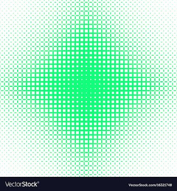 Symmetrical halftone ellipse pattern background vector image