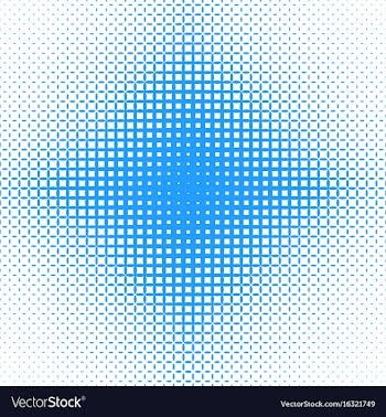 Symmetrical halftone ellipse pattern background vector image
