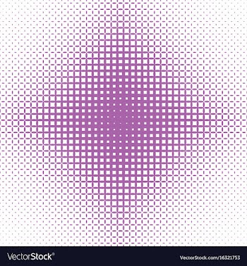 Symmetrical halftone ellipse pattern background vector image