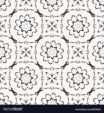 Symmetrical pattern vector image