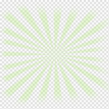 Symmetry Angle Pattern, Green light effect element transparent background PNG clipart