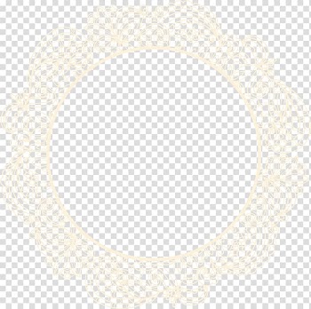 Symmetry Brown Pattern, Yellow frame transparent background PNG clipart
