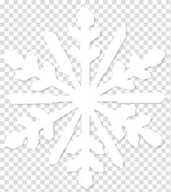 Symmetry Line Point Black and white Pattern, Snowflake , white snowflake illustration transparent background PNG clipart