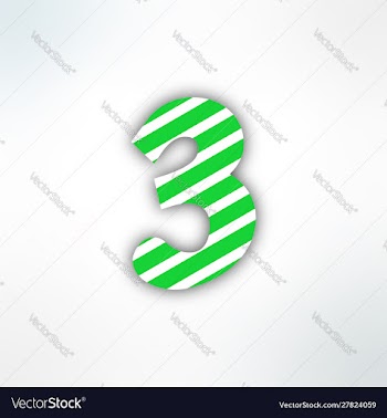 Synesthesia number three vector image