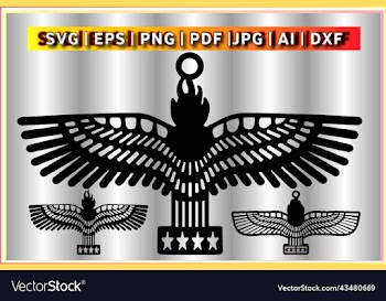 syriac eagle necklace