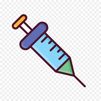 Syringe Injection Clip art - Vector creative flat injection syringe arrow 
