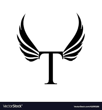 t letter logo template