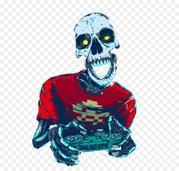 T-shirt Art Drawing Illustration - Skeleton 