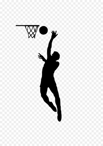 T-shirt Basketball player Sport Sneakers - Basketball Silhouette 
