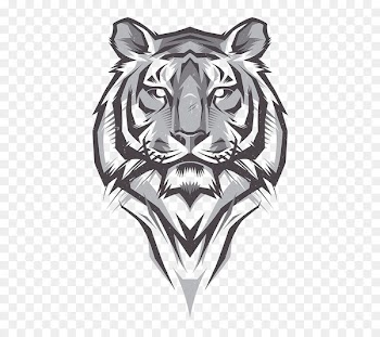 T-shirt Bengal tiger Drawing Illustration - Tiger Head 
