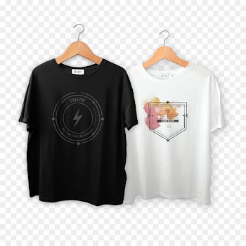 T-shirt Blouse Clothing Livery - Black and white T-shirt 