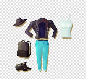 T-shirt Clothing Casual Jeans High-heeled footwear, Autumn Casual Clothing transparent background PNG clipart