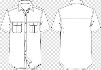 T-shirt Clothing Sleeve, White shirt transparent background PNG clipart