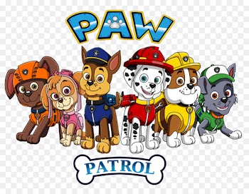 T-shirt Cross-stitch Crochet Bead Pattern - paw patrol 