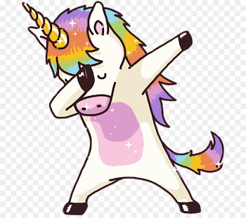 T-shirt Dab Dab Dance Magic Unicorn - T-shirt 