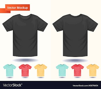 t-shirt design mockup tee design