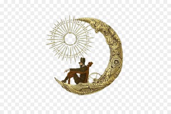 T-shirt Drawing Art Moon - Moon deck chairs 