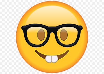 T-shirt Emoji domain Nerd Glasses - Sunglasses Emoji PNG Clipart 