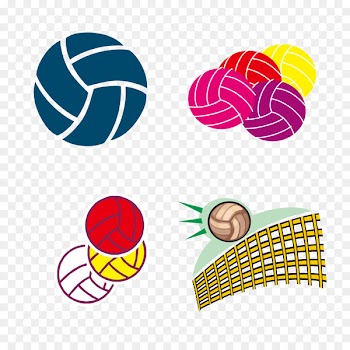 T-shirt Funny Volleyball Volleyball Free Poster - Volleyball vector material Collection 