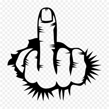 T-shirt Graffiti Middle finger The finger - graffiti 