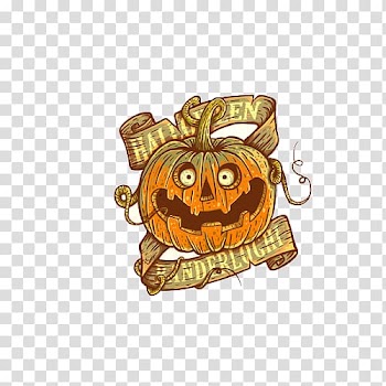 T-shirt Halloween Pumpkin Holiday Illustration, Halloween pumpkin transparent background PNG clipart