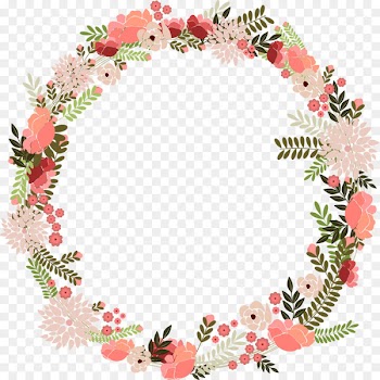 T-shirt Hoodie Clip art Flower - floral wreath 
