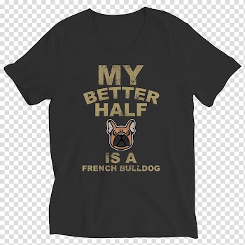 T-shirt Hoodie Clothing Sleeve, french bulldog transparent background PNG clipart