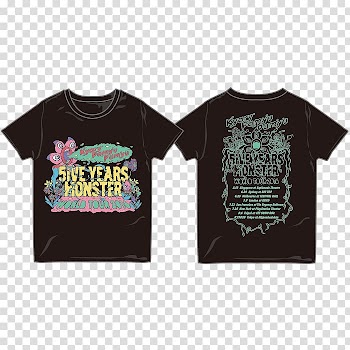 T-shirt Hoodie Crazy Party Night (Pumpkin no Gyakushū) 5iVE YEARS MONSTER, T-shirt transparent background PNG clipart